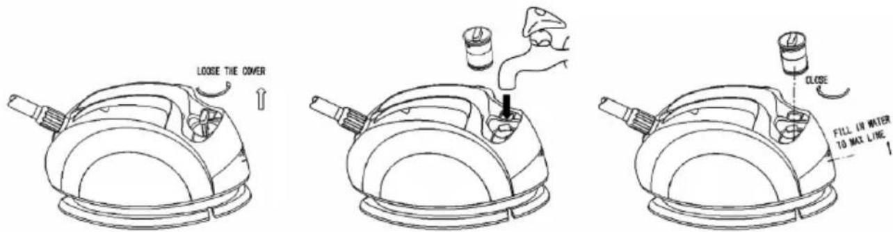 PRINCESS Compact Home Steamer 332770 - GÖR KLAR FÖR ANVÄNDNING - 2