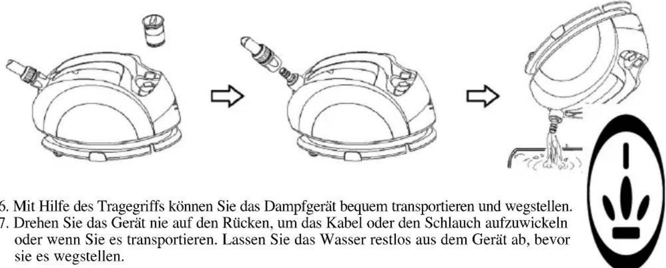 PRINCESS Compact Home Steamer 332770 - NACH DEM GEBRAUCH - 1