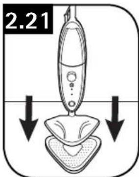 HOOVER TwinTank Steam Mop - aFteR steam CleaneR use / using Cooling tRay - 1