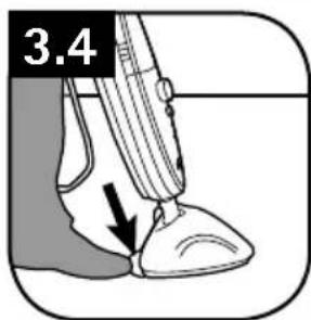 HOOVER TwinTank Steam Mop - How to Remove - 1