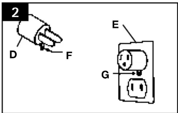 HOOVER SteamVac Pet Complete - GROUNDING INSTRUCTIONS - 2