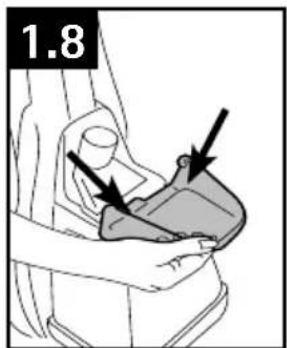 HOOVER SteamVac Pet Complete - Porte à mécanisme de dégagement - 2