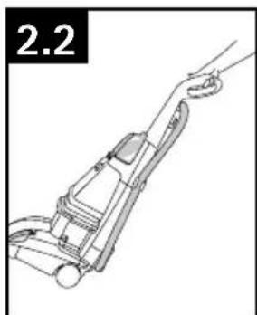 HOOVER SteamVac Pet Complete - transport de l'appareil sur le sol - 1