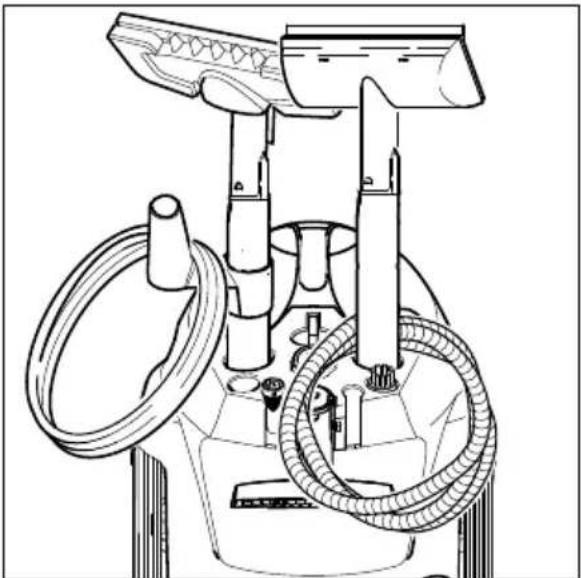 Kärcher SC 1475 - Zubehör verstauen - 3