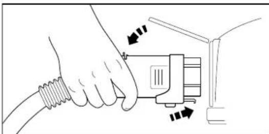 DELONGHI Vaporpiu Inox - FITTING CLEANING TOOLS ONTO THE MACHINE - 1