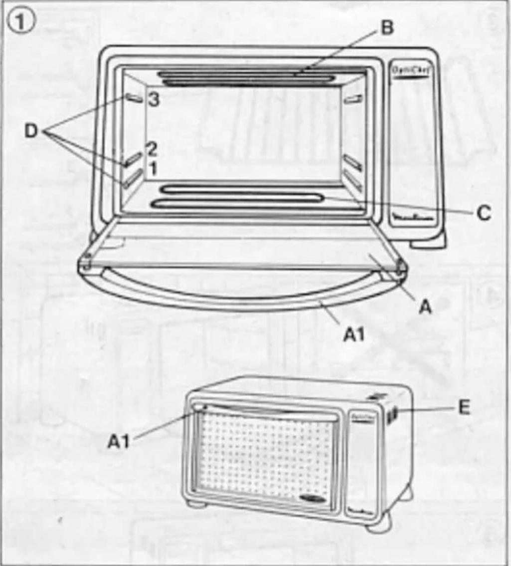 MOULINEX Optichef A BH3 - 1