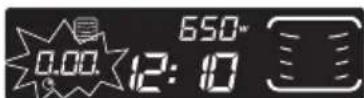 FAGOR 6H600 ATCX - Programming per vermogenniveau Display - 3