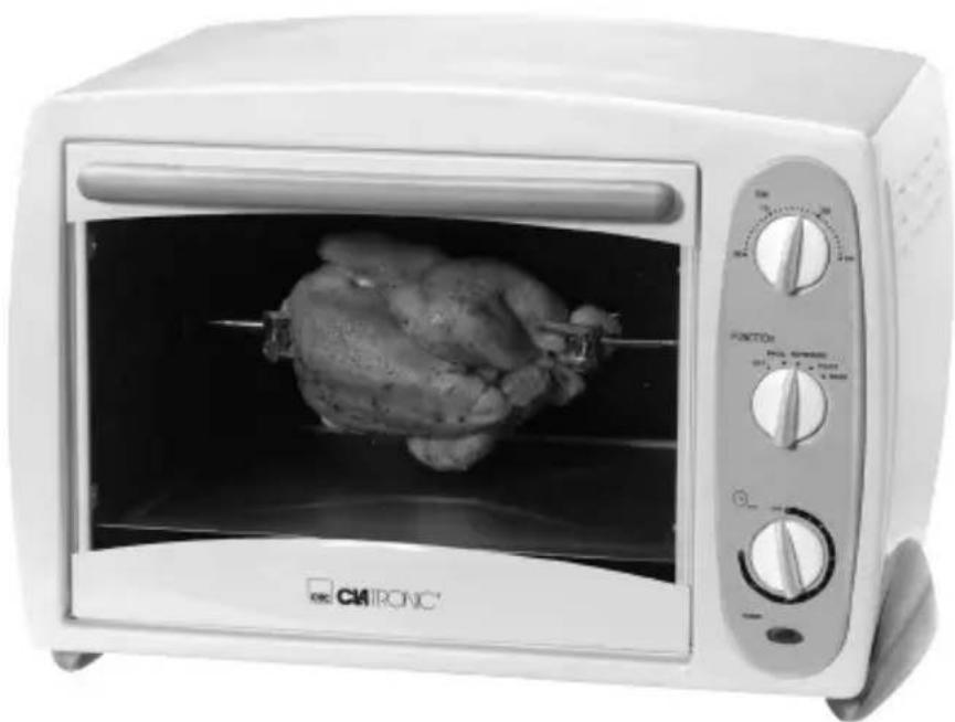 CLATRONIC MBG 2788 - Mini-Backofen mit Grill und Warmluft - 1