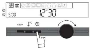 DE DIETRICH DOP 440X - 2) How do you program for delayed pyrolysis? - 1