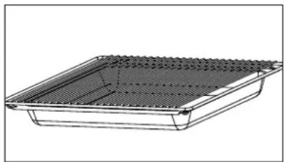 DE DIETRICH DOP 440X - Curved anti-tipping safety grid - 1