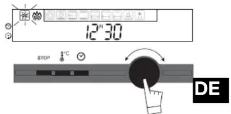 DE DIETRICH DOP 440X - Die Reinigung des Backofenraums - 1