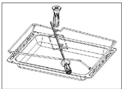 DE DIETRICH DOP 440X - Multi-purpose dish (drip tray) - 1