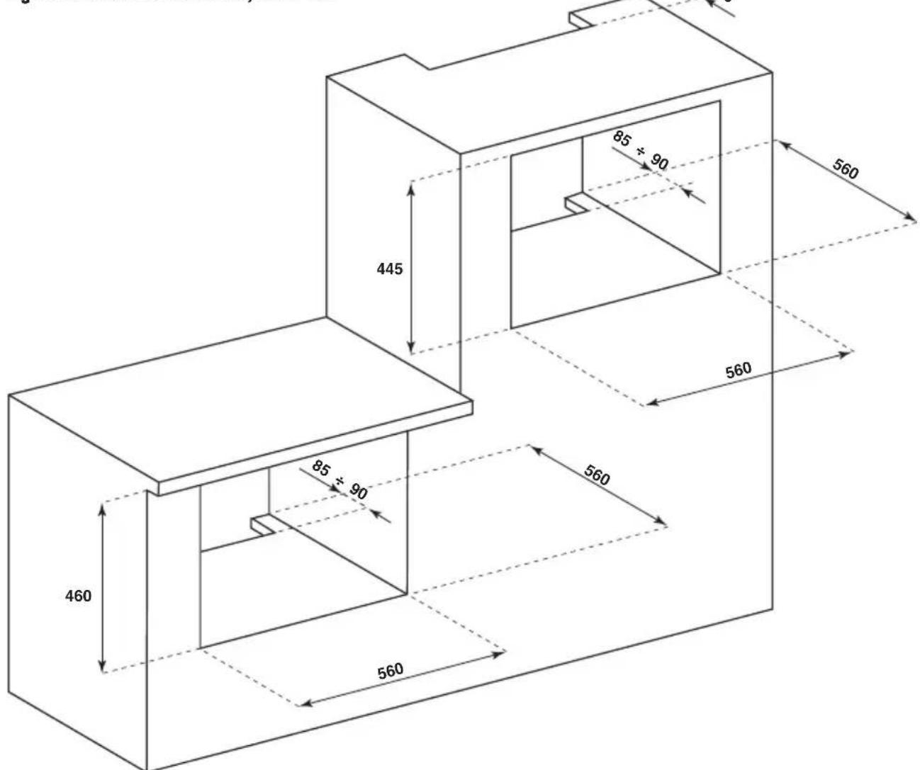BORETTI MTSA60 IX - Anweisungen zur wichtigen Installation (Abb. 1; 2; 3) - 1