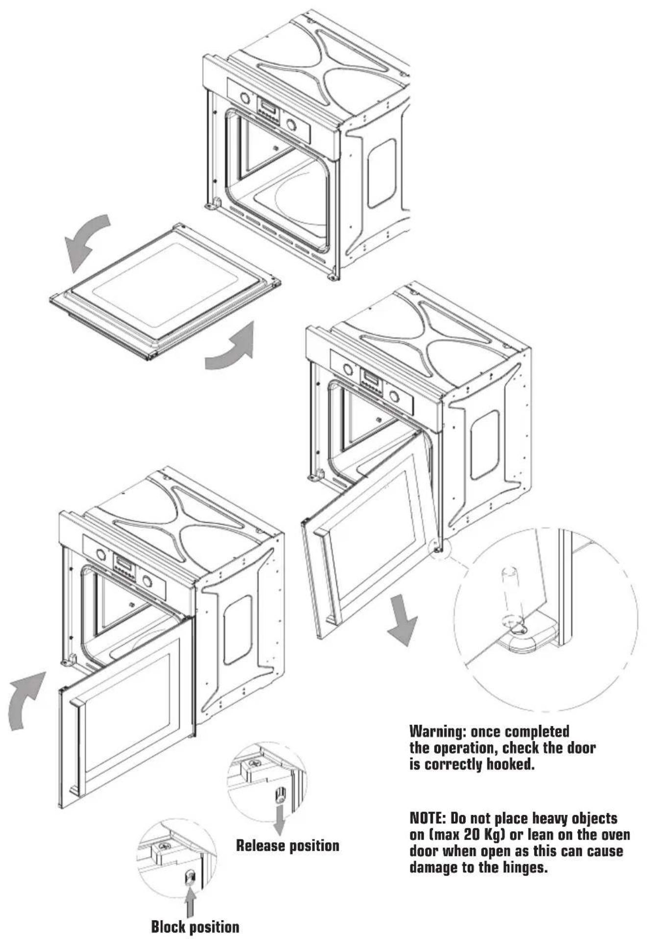 BORETTI MTSA60 IX - Release position Block position - 3