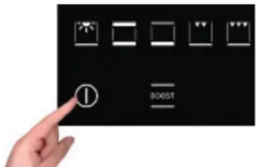 BORETTI BPO45 - Turning on the oven - 1