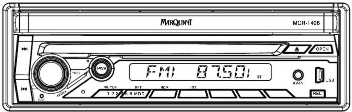 Marquant MCR1406 - MODE D'EMPLOI - 1