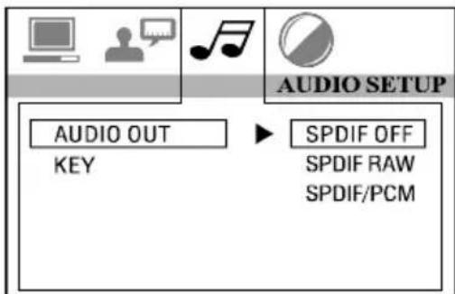 Marquant MCR1407 - Audio Out Setup - 1
