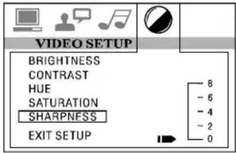 Marquant MCR1407 - "Brightness"-installingenmenu - 2