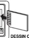 Marquant MCR726 - FENTE CARTE SD - 1