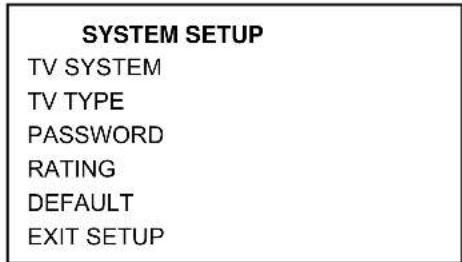 Marquant MCR1295 - 1) SYSTEEM INSTELLINGEN - 1