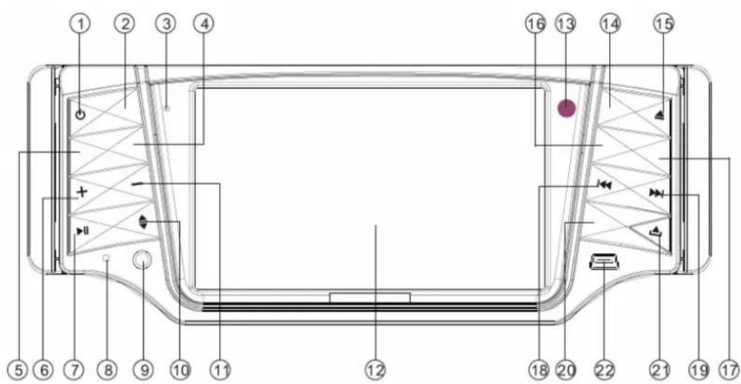 Marquant MCR1295 - Système video portable - 4
