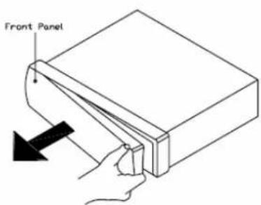 Marquant MCR1295 - To Detach the Front Panel - 2