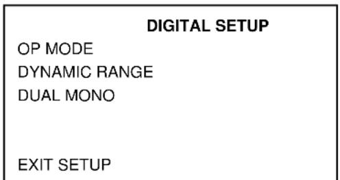 Marquant MCR1295 - 5) DIGITAL SETUP - 1