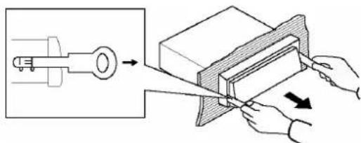 Marquant MCR1283 - Removing the unit - 1