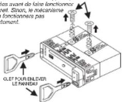 Marquant MCR727 - RETIRER L'APPAREIL - 1