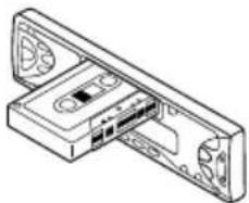 JVC KSFX772R - Plaats een cassette in cassette-compartiment. - 1