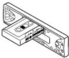 JVC KSFX772R - Legen Sie eine Kassette in das Kassettenfach ein. - 1