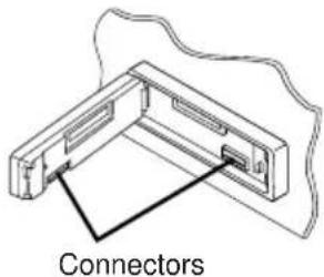JVC KSFX772R - Note on cleaning the connectors: - 1