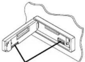 JVC KSFX772R - Opmerking over het reinigen van de connectors: - 1