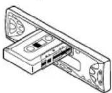 JVC KSFX772R - Insérez une cassette dans le compartiment à cassette. - 1