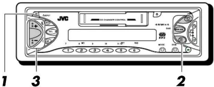 JVC KSFX772R - Fenêtre d'affichage - 1
