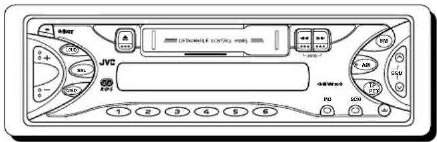 JVC KSFX483R - 3