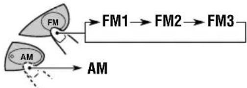 JVC KSFX480R - Searching a station automatically: Auto search - 1