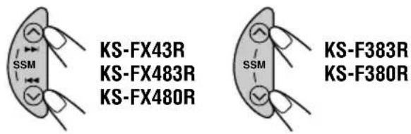 JVC KSFX480R - FM station automatic preset: SSM - 2