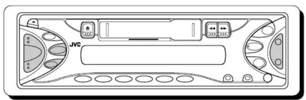 JVC KSF383R - Seulement pour le KS-FX43R - 1