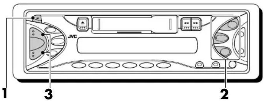 JVC KSFX222 - Displayfenster - 1