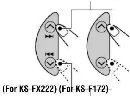 JVC KSFX222 - Manual preset - 2