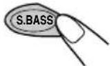JVC KSFX222 - To turn on or off the super bass - 1