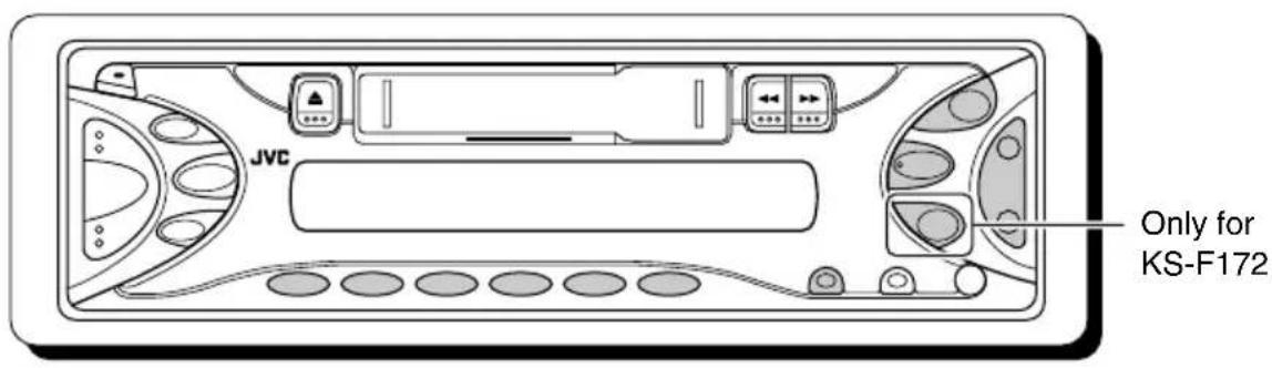 JVC KSFX222 - To check the current clock time or change the display mode - 3
