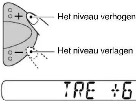 JVC KSFX222 - Pas het niveau aan. - 1