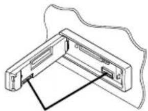 JVC KSF172 - Attaching the control panel - 3