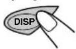 JVC KSF172 - To check the current clock time or change the display mode - 1
