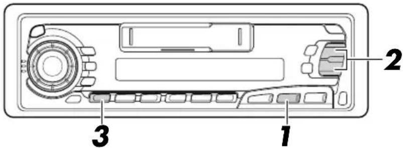 JVC KSFX650R - Manual preset - 1