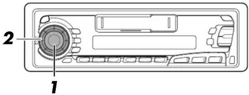 JVC KSFX650R - Adjusting the sound - 1