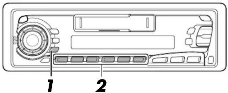 JVC KSFX650R - To search your favorite programme type - 1
