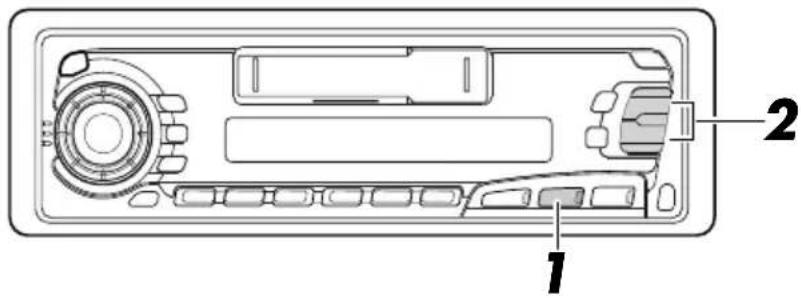 JVC KSFX650R - FM station automatic preset: SSM - 1